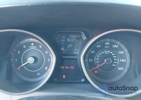 2013 Hyundai Elantra Gls z USA, uszkodzony, nr VIN 5NPDH4AE2DH338780